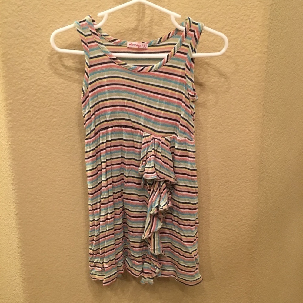 ELLA MOSS Stripe Girls Dress Size 2T